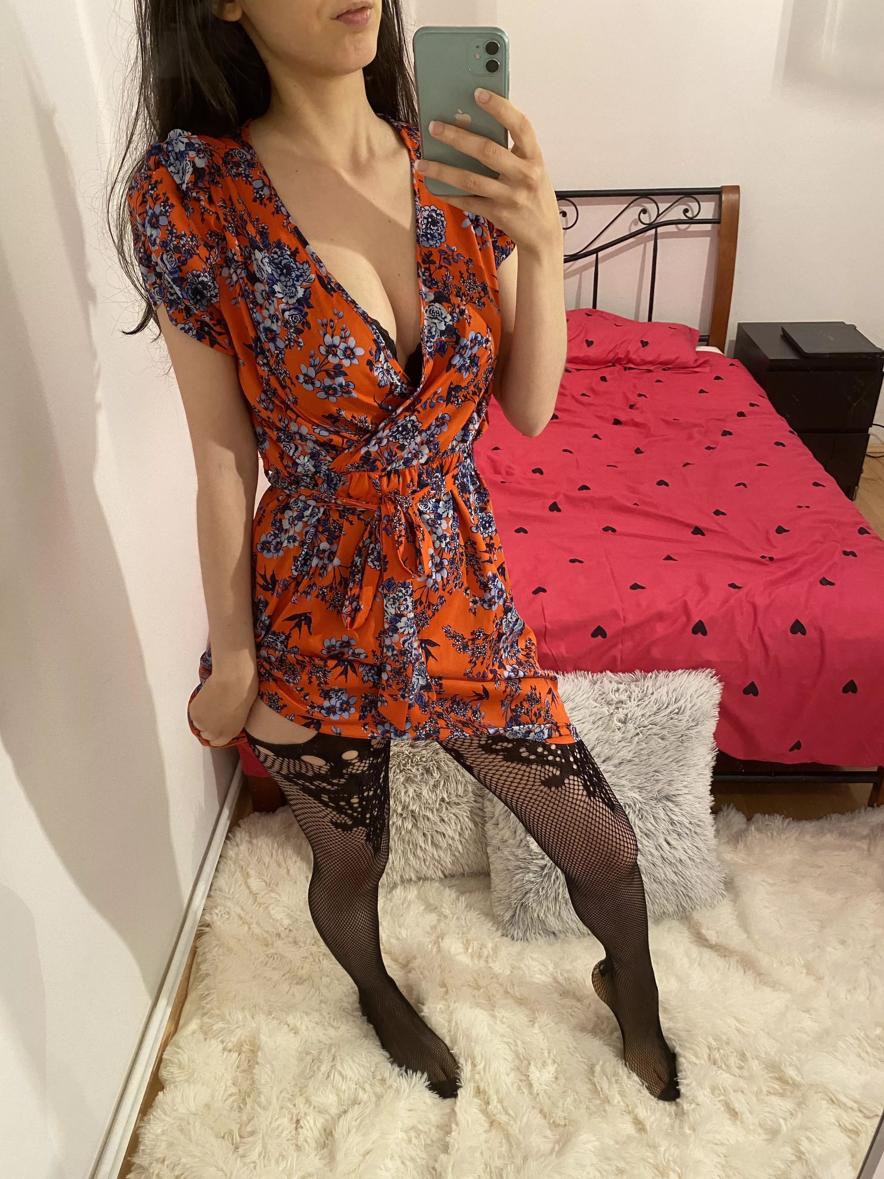 Guess if I'm wearing panties? posted by aDamselInNoDress