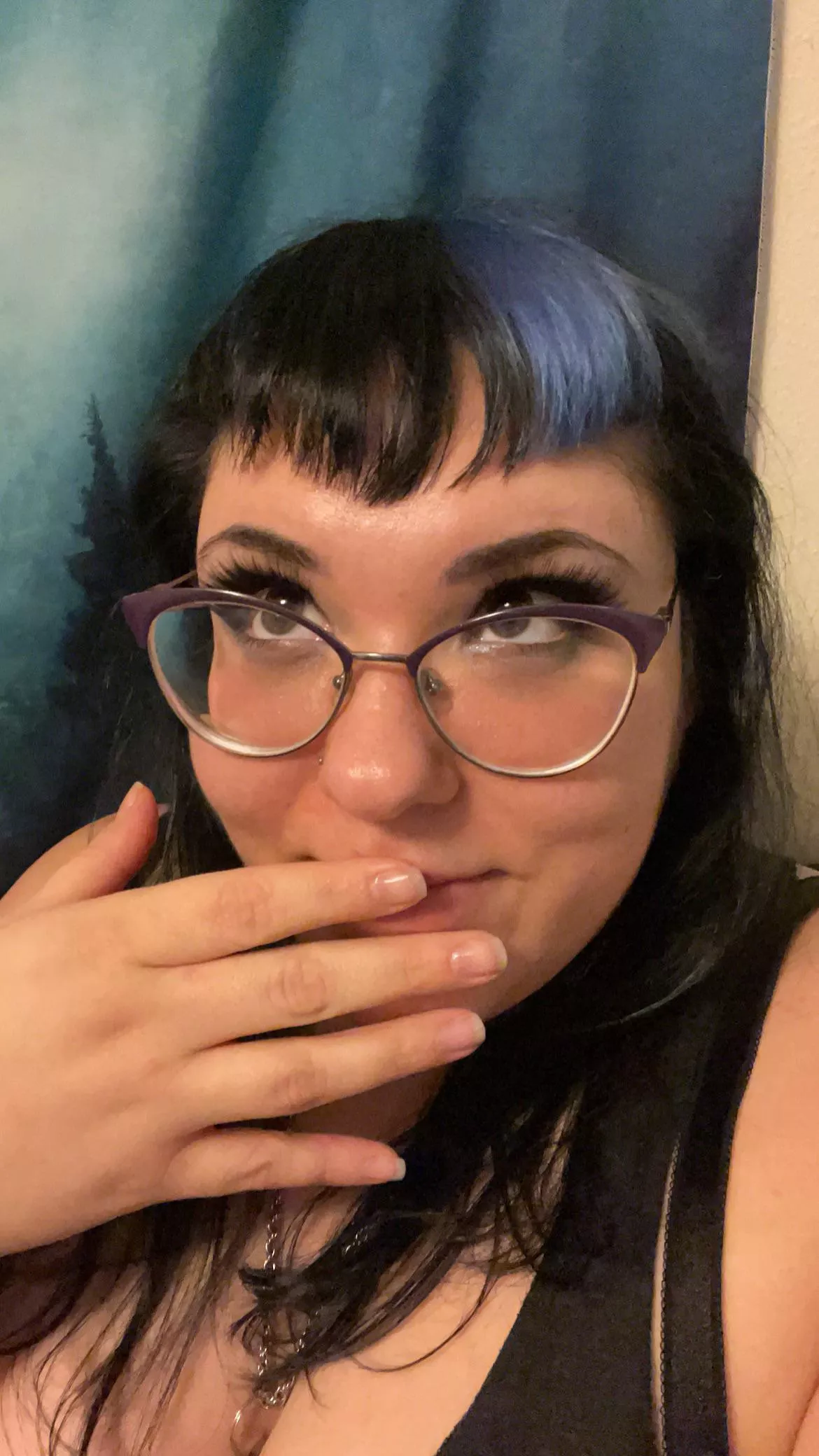 Guess what I’m thinking. 😇😈 posted by Nova_Starlust