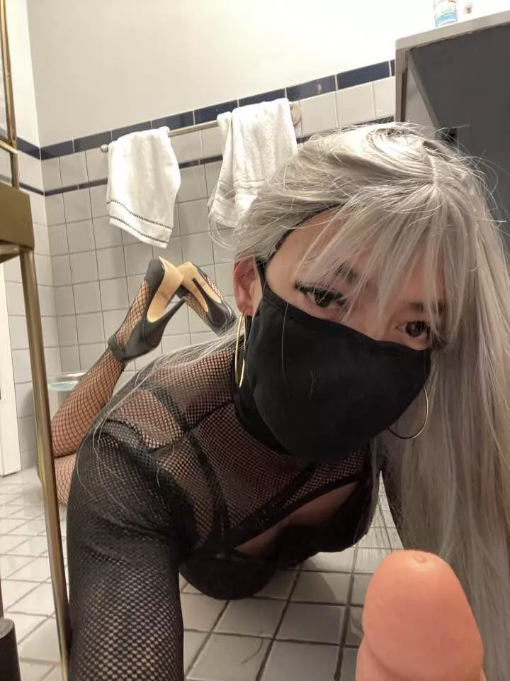 Guess where that went after this picture? 😏 posted by MistressMichelle26