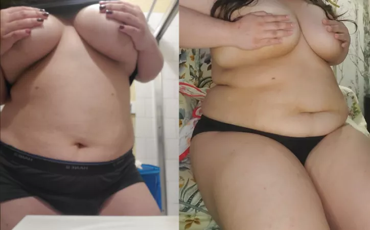 Guess who orders 3 pizzas last night :) by Chubby_Emmy