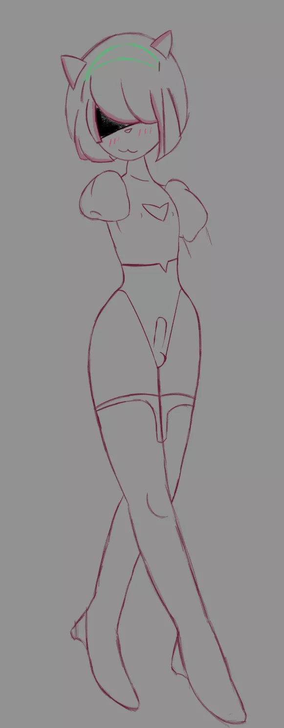 Guppy Femboy in 2B costume coming soon!!! :D posted by ZattaryUwU