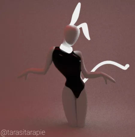 Guys tried to make an artwork in 3d. by purplefishfish