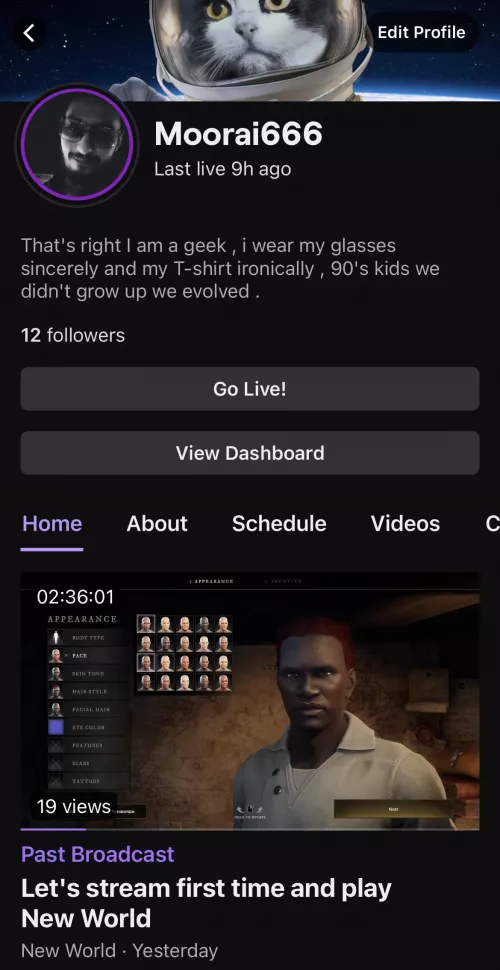 Guys would you please help me and follow me on twitch:Moorai666 by Moorai666