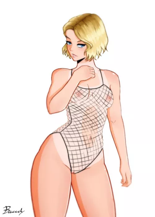 Gwen Stacy (BawdyArt) [marvel] by MudgeyMc