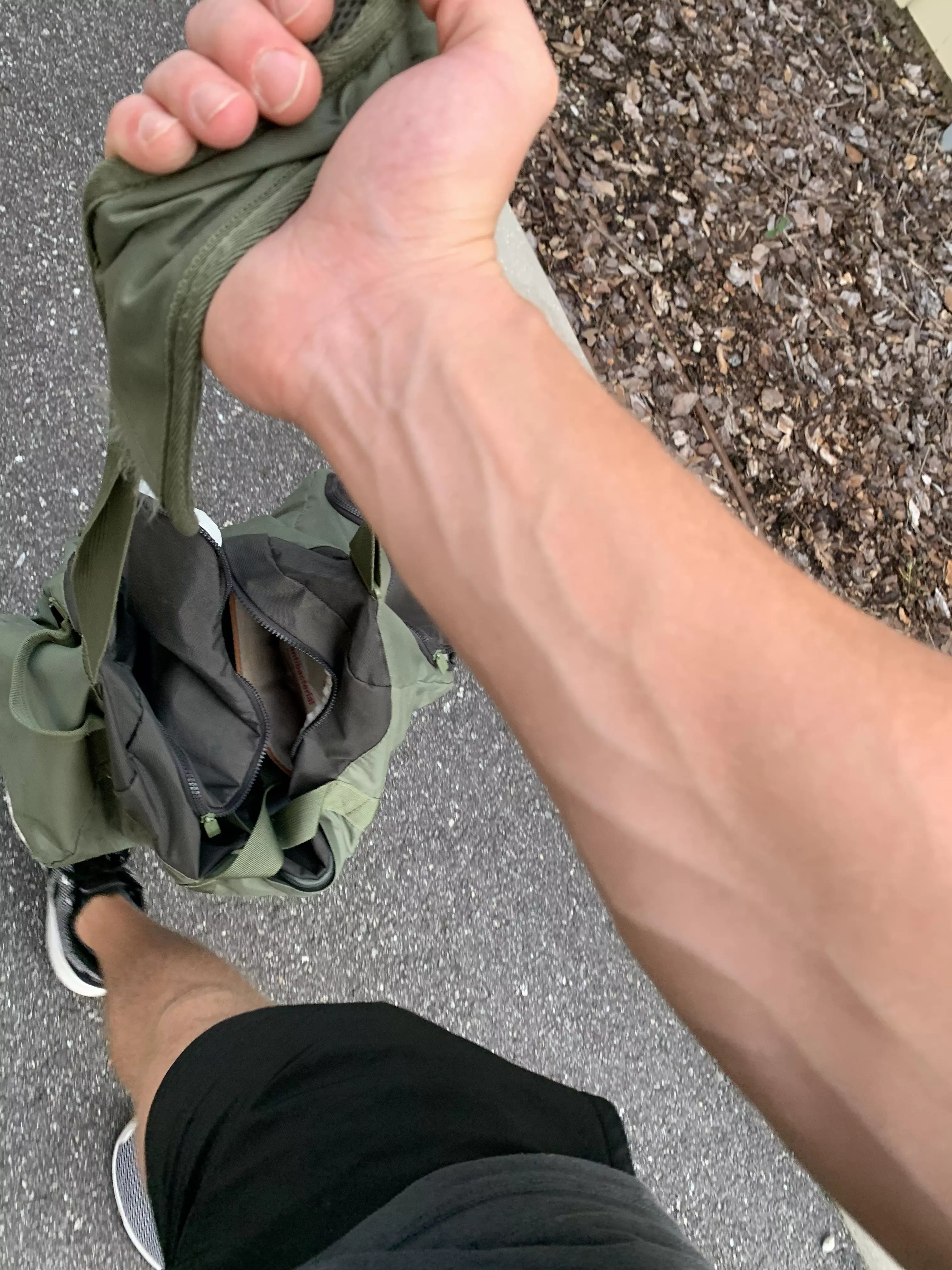 Gym bag after the workout posted by MusclesandWine