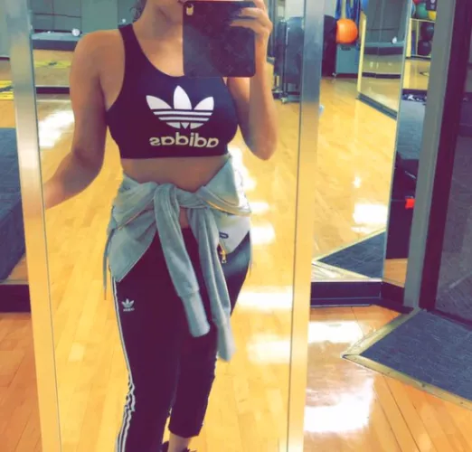 Gym fit for the day, hope you guys got some exercise by babigemdlv