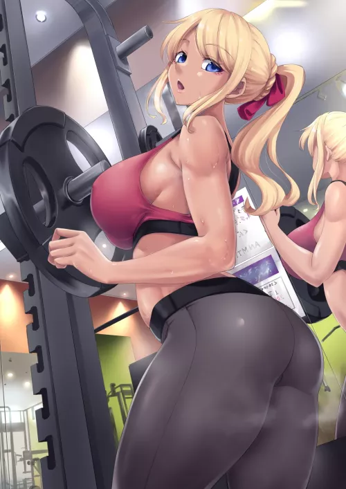 Gym Gyaru by CheetahSperm18