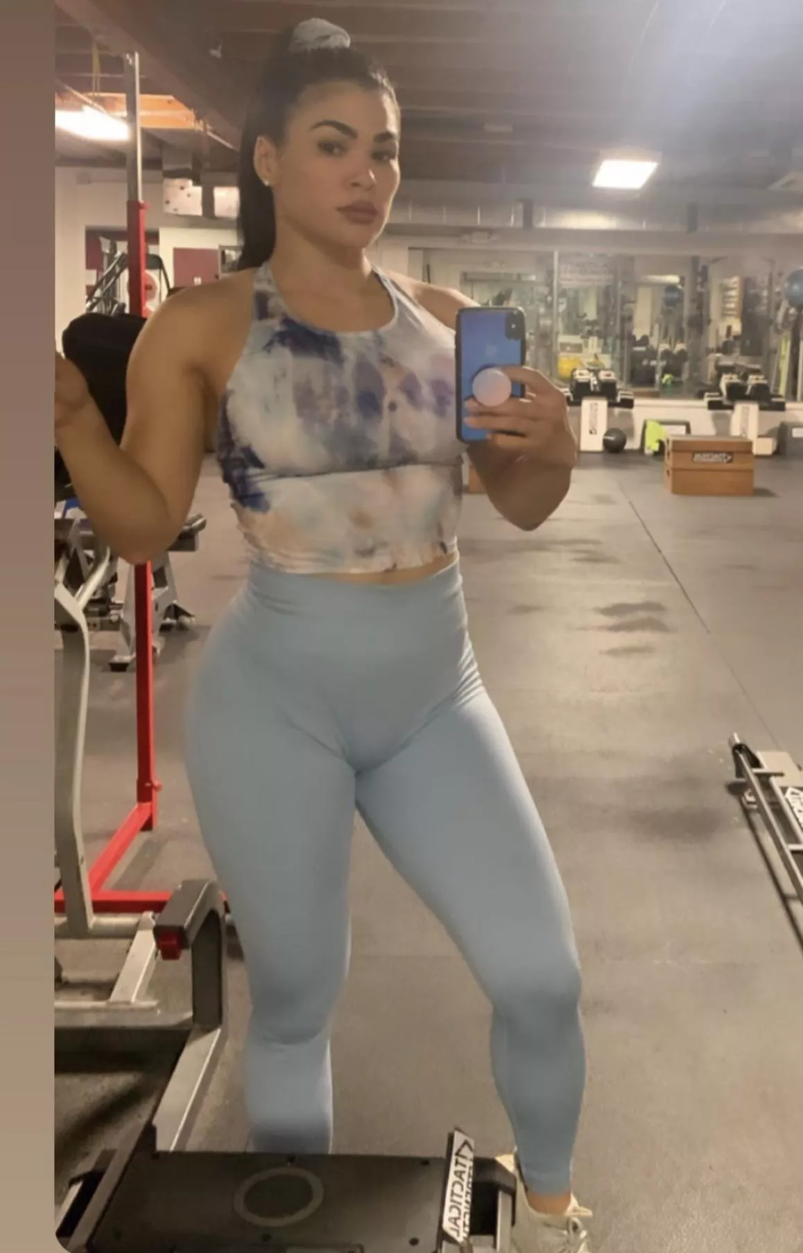 Gym pose posted by Warriorsgoat