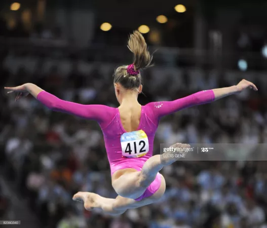 Gymnast Nastia Liukin splits at the 2008 Olympics by star_form_tree