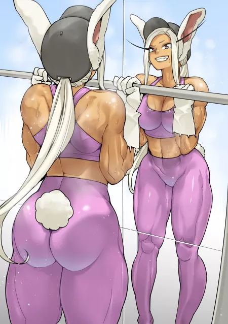 Gymrat Miruko [shosho oekaki] by NautyNautilus