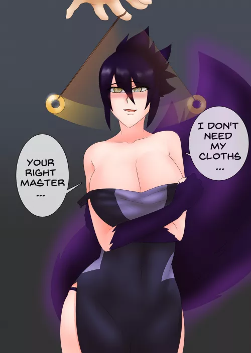 Ha! You Wish You Could Hypnotize Me by UsagiForehead. (Original character) by Konradleijon