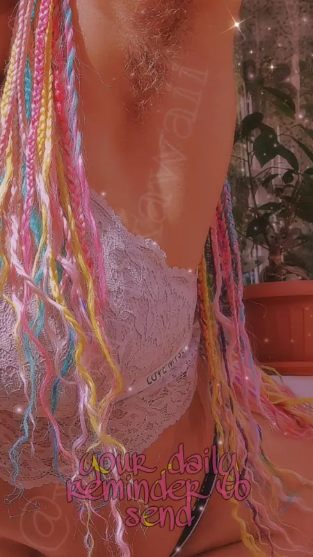 had a great show this morning, beta losers paid me to lick my arnpits and touch them🤭🤭 by kawaiinatural