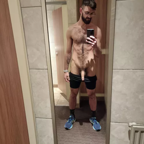 Had to check myself out after a run today, would you? by icoulddowithaname