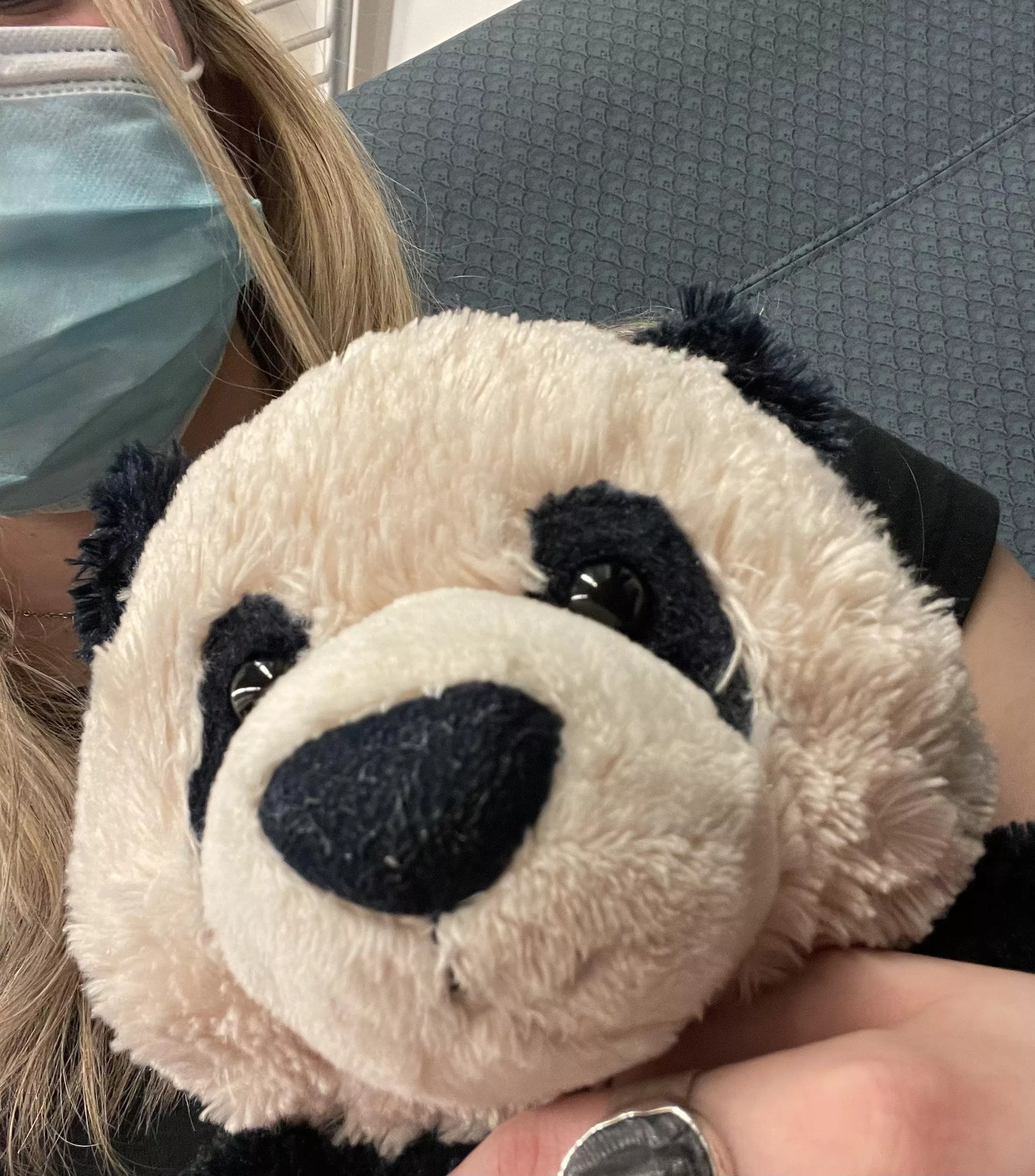 Had to take the train without daddy so I brought my co-pilot 🥰 posted by purple1248756