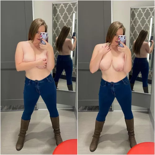 Had to try it on. Think it’s a good look for me? by Foxxthemisses