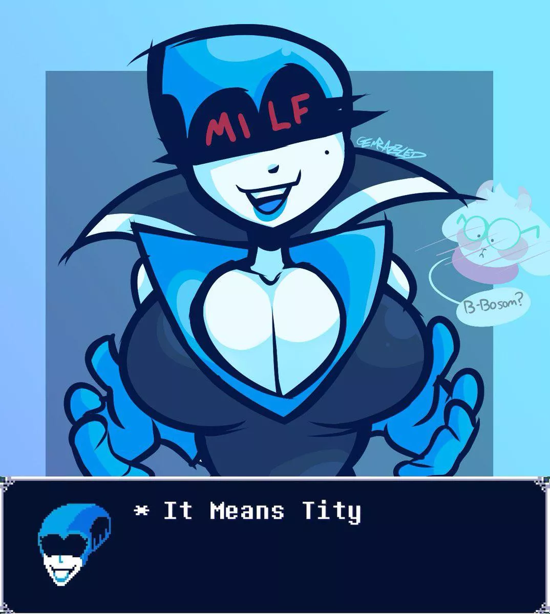 haha queen of tity [queen] [unknown] posted by Nobraintothink