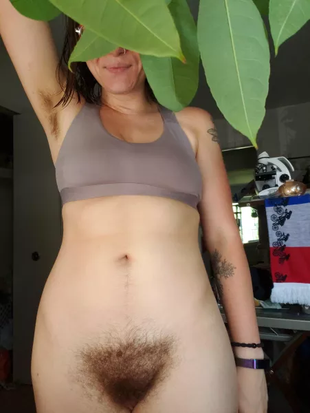 Hairy all over by cutiefeet1