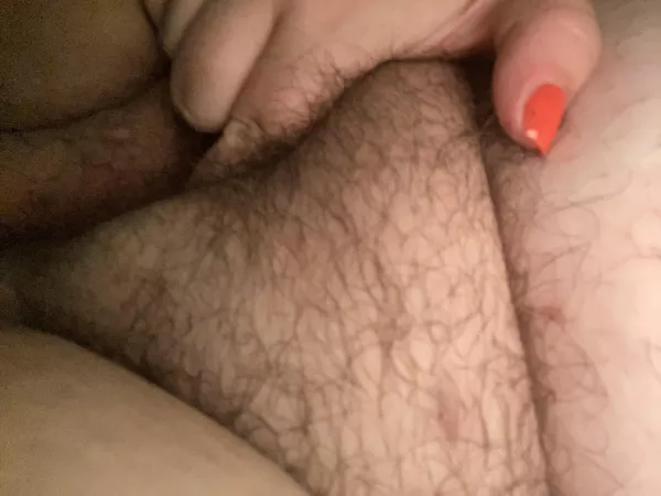 hairy and red nails by BeautifulAsparagus85