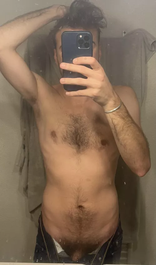 Hairy chest and pits by Ninninan