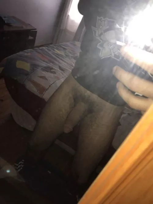 Hairy footballer dick by _FrateLLo_7635