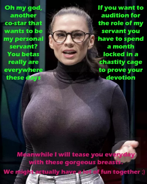 Haley wants you to prove yourself [OC] by LewdFemBoy13