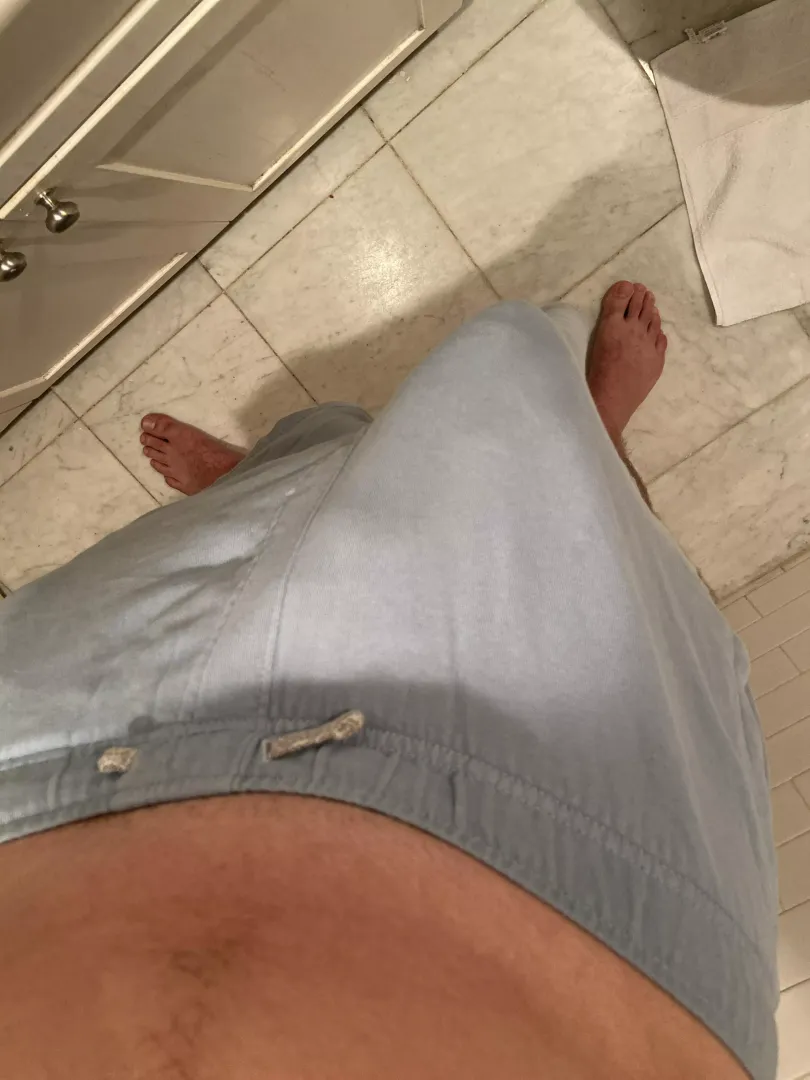 Half chub in my favorite shorts posted by Competitive_Ad_9264