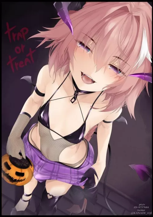 Halloween astolfo artist (KANADE_616) by lulu-doll