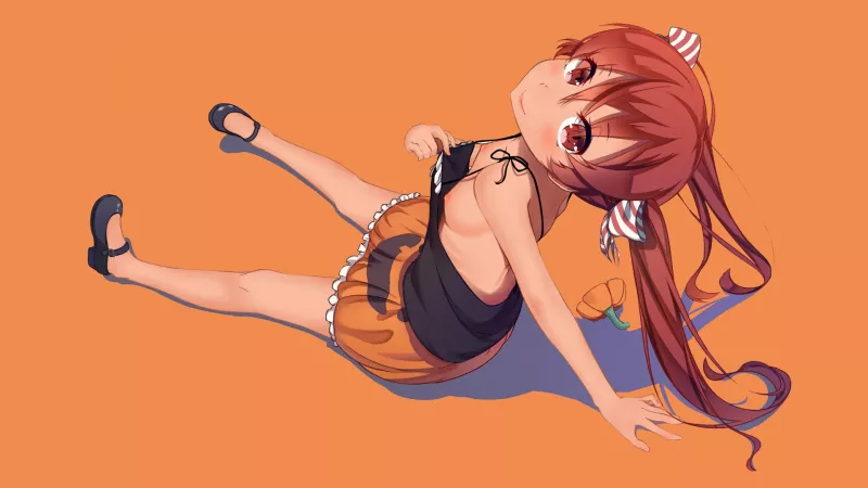 Halloween is almost here (Libeccio from Kantai Collection) [1920x1080] by [deleted]
