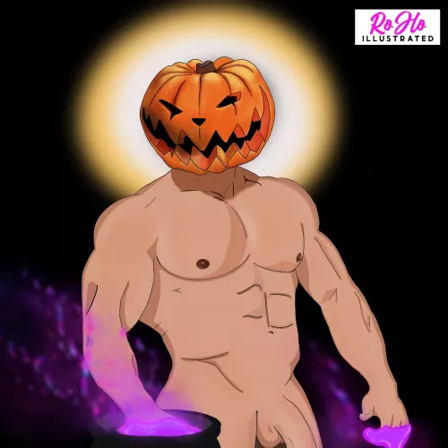 Halloween Man by RoHoillustrated (links in bio) :D by RoHoIllustrated