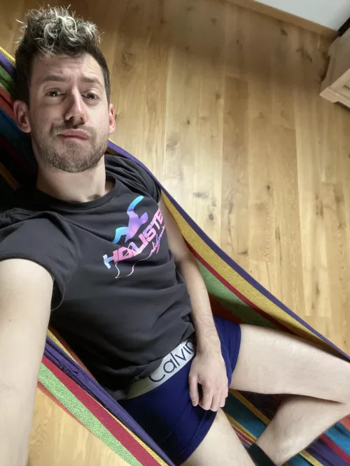 Hammock kinda day! Going through the ME trilogy these days. by JustBrowsingHereThx