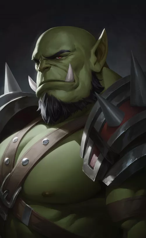 Handsome Orc by ThisAccountshouldnt