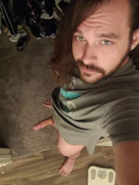 Hanging low before a shower by Overall_Commission54