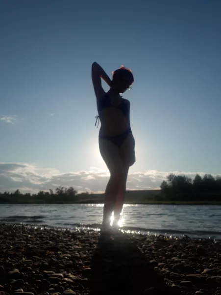 Hanging out by the river (OC)💕 by Cami_jackson