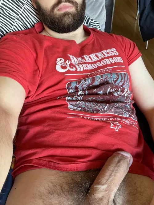 Hangover Sunday means chilling with my dick out. Am I the only one? by Eterak94