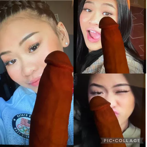 Happily accepted a Suni Lee Request! Love her, and buds who feed me sluts like her! K- sissysydneysenpai for requests by Another_SSS_Acc