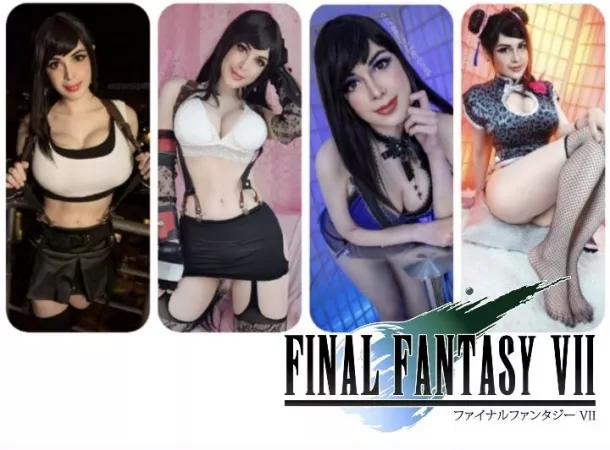 Happy birthday Tifa Lockhart cosplay by Carmenpilar best by Femtogriffithh