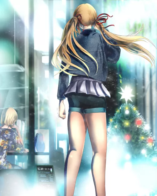 Happy Birthday Tiffany! 💗💗 here’s a continuation to the Jessie bday pic posted earlier this year by Silverwoodwork 🎄 by Tootiredtowrite