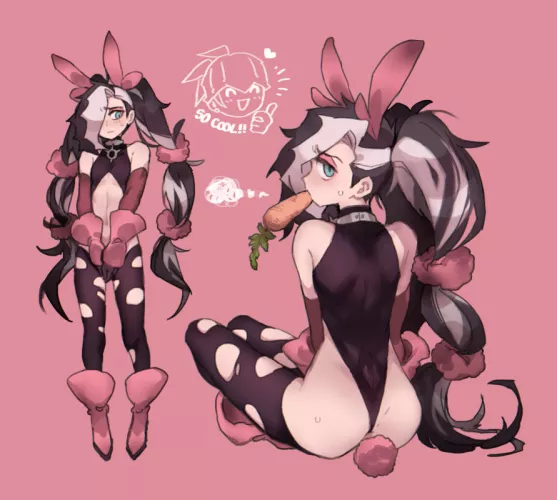 Happy Bunny Piers (Azalea) [Pokemon] by sequence_string