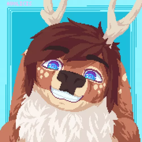 Happy Deer [OC] by Avolicis