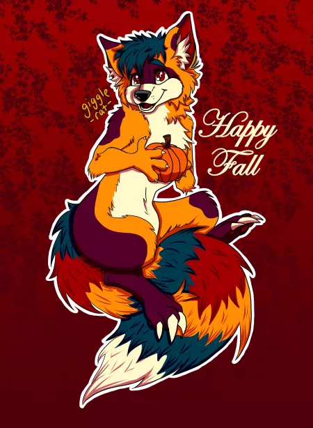 Happy fall art by me :) by gracamole69