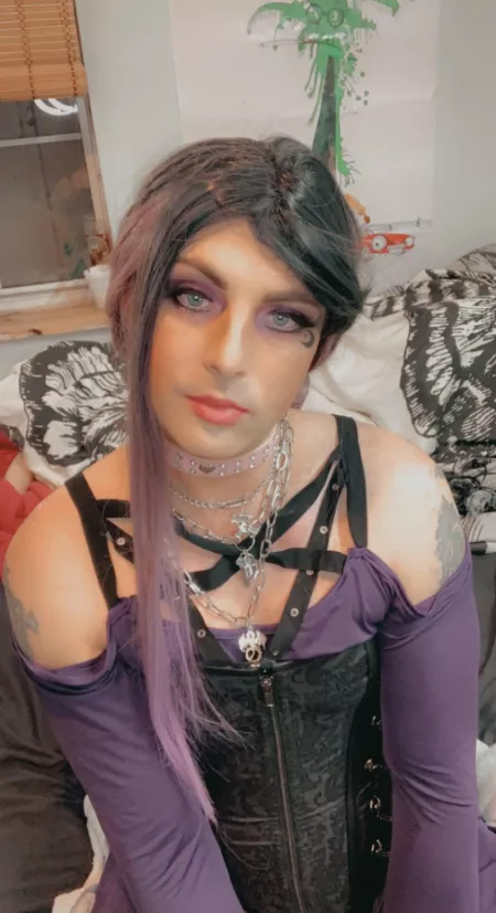 Happy femboy Friday 🖤 by Psychological_Wear58
