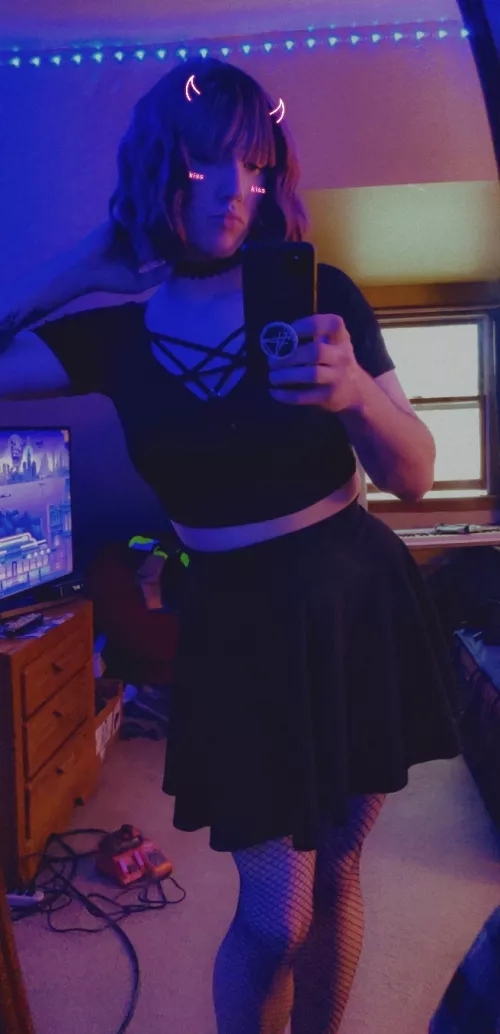 Happy femboy.. Saturday?? 🥺 by psychonaut4020