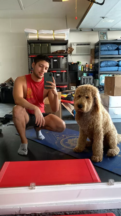 Happy Friday boys from my dog and I 🐾 by lostagainwest