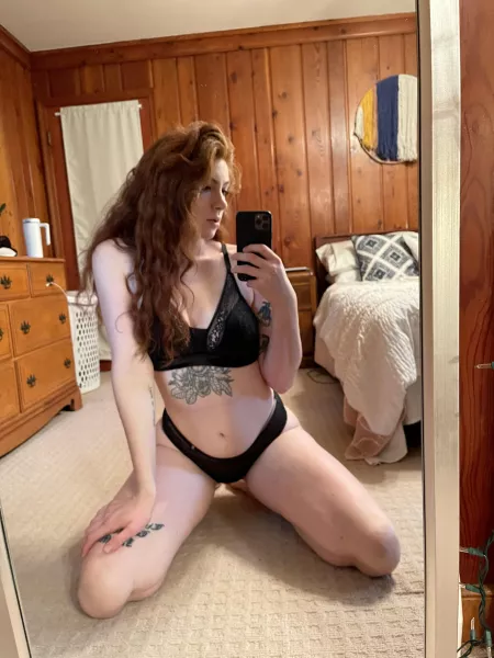 Happy Friday! I don’t think I’ll leave the bedroom all weekend [f] 6’3” by AveryRed99