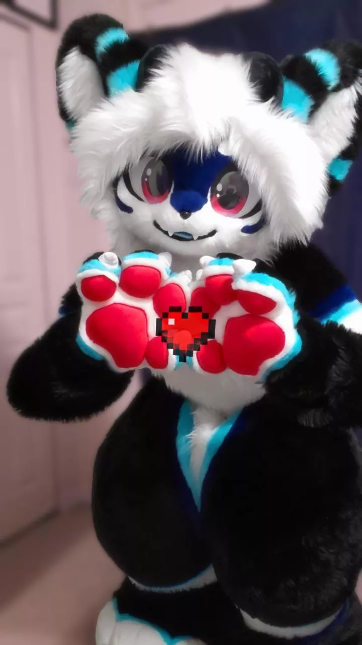 Happy Fursuit Friday! 💖 posted by bncn_ao