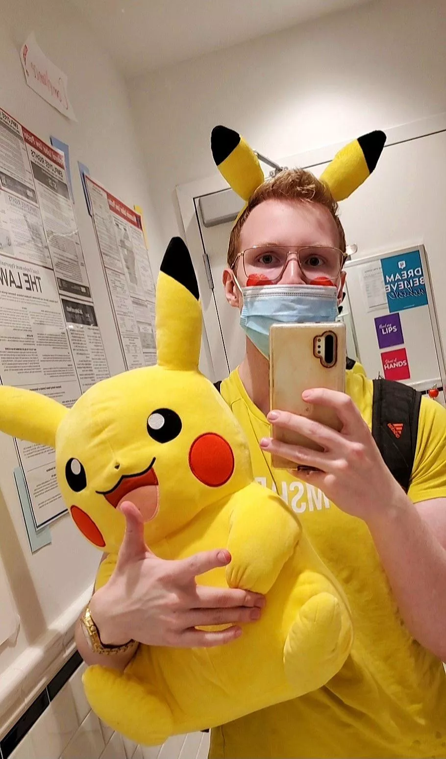 Happy Halloween from me and Pikachu ⚡ posted by GymBruhReddit