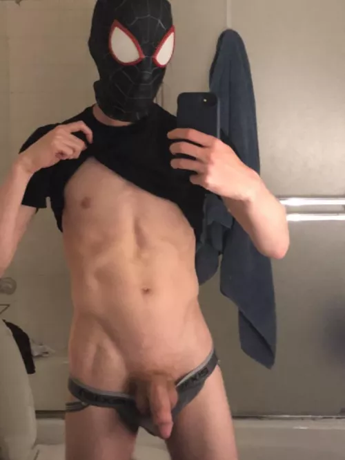 happy halloween from your friendly neighborhood spider-man 🕷 by NerdyStony