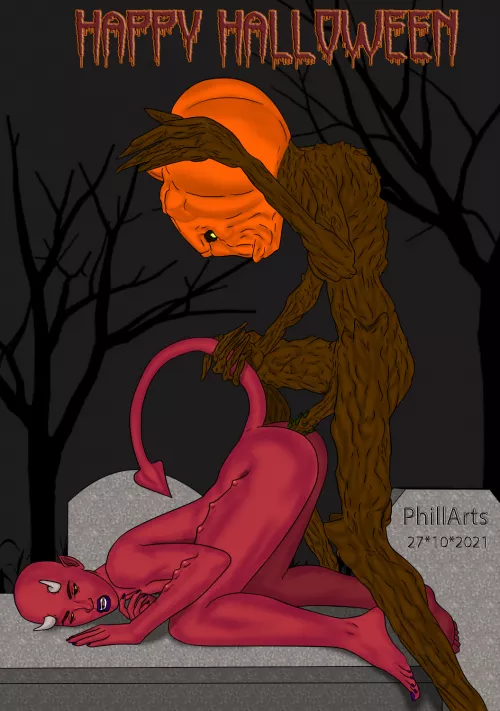 Happy Halloween! (Phillarts) by EnigmusPrime