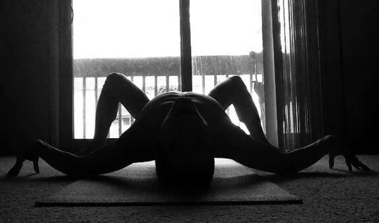 Happy Halloween Spiderasana by somethingpositive5