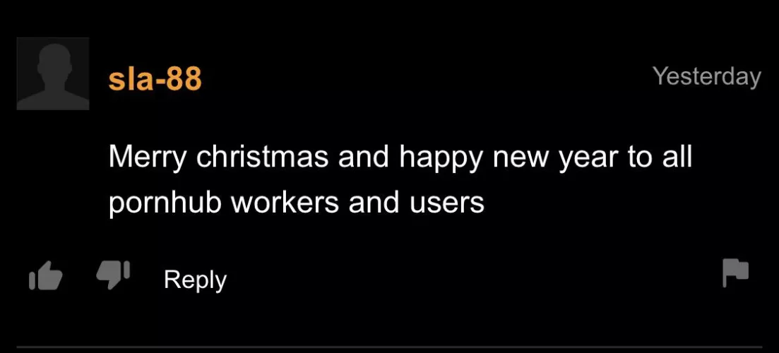Happy Holidays to all the users and workers of Pornhub by LemonWasTakenX2